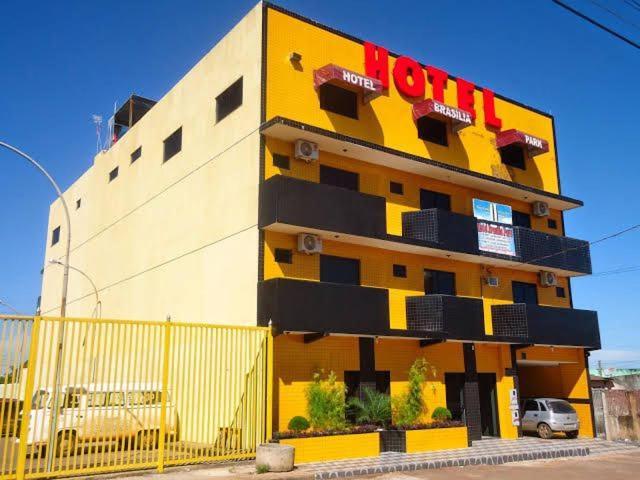 Hotel Brasília Park Novo Gama Bagian luar foto